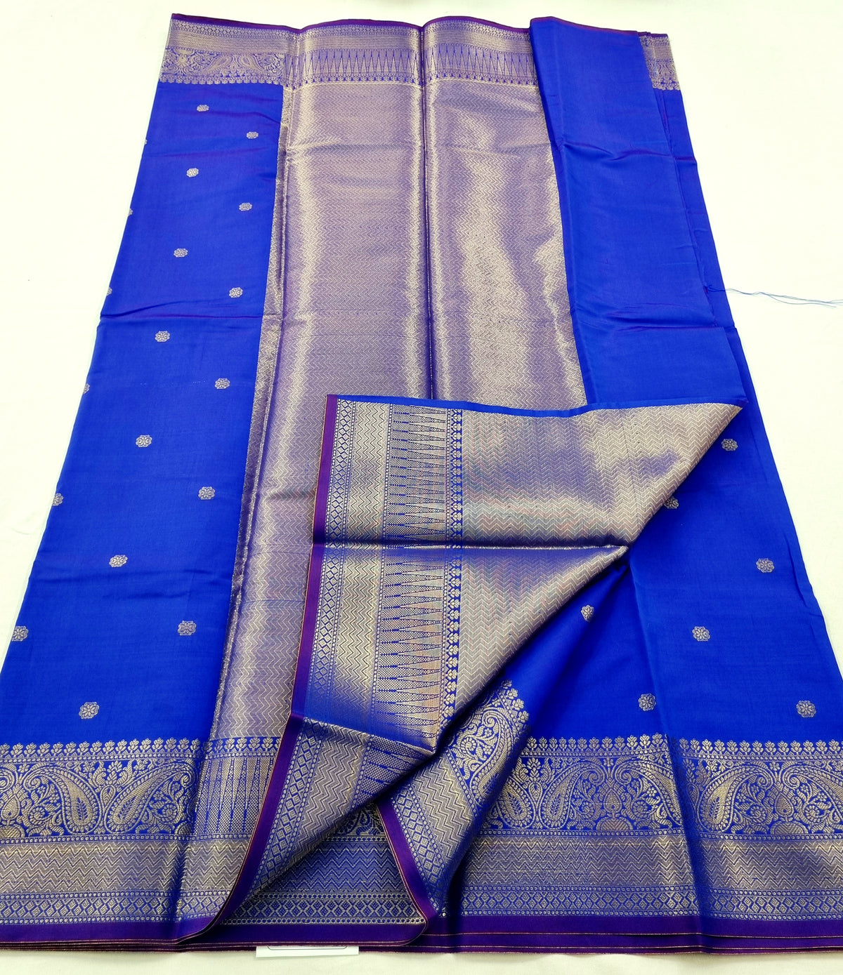 Kanchipuram Blended Fancy Butta Silk saree 004