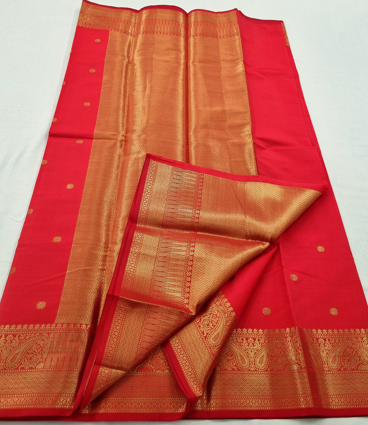Kanchipuram Blended Fancy Butta Silk saree 005