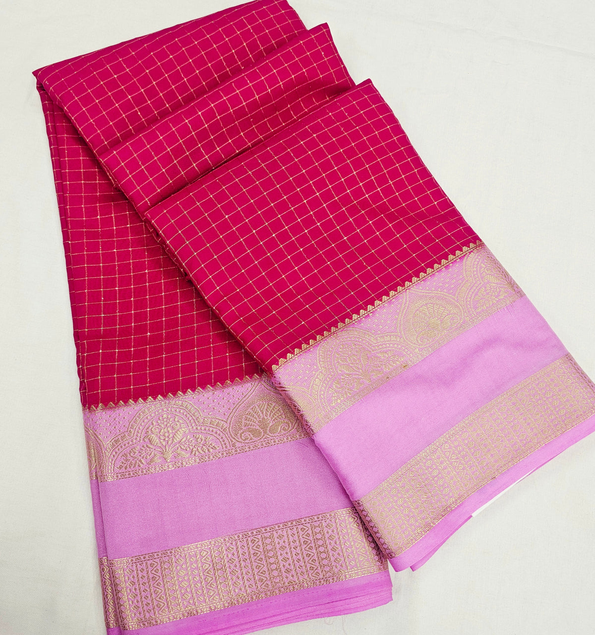 Kanchipuram Blended Traditional Gap Border Silk Saree 003