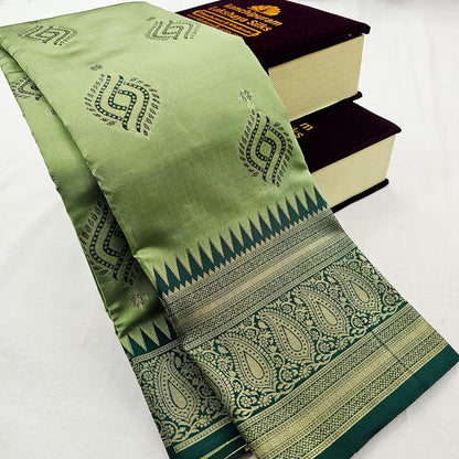 Kanchipuram Blended Fancy Butta Silk Saree 017 – Kanchipuram Lakshaya Silks