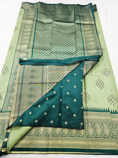 Kanchipuram Blended Fancy Butta Silk Saree 017 – Kanchipuram Lakshaya Silks