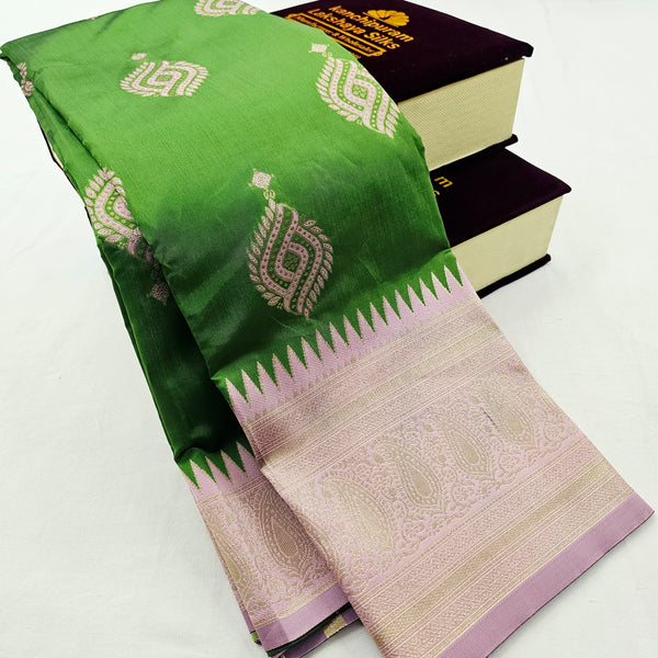 Kanchipuram Blended Fancy Butta Silk Saree 018