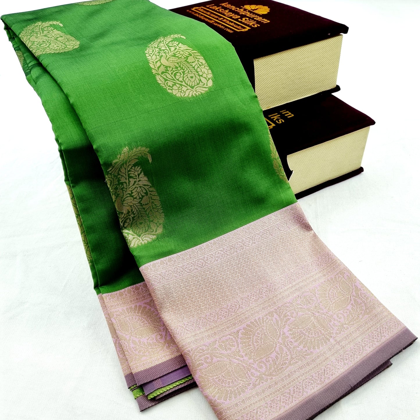 Kanchipuram Blended Fancy Butta Silk Saree 009