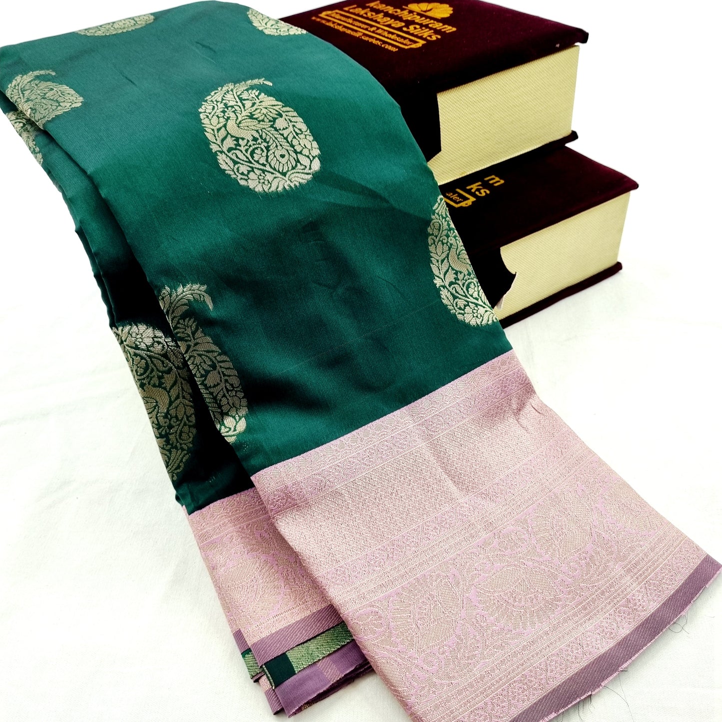 Kanchipuram Blended Fancy Butta Silk Saree 011