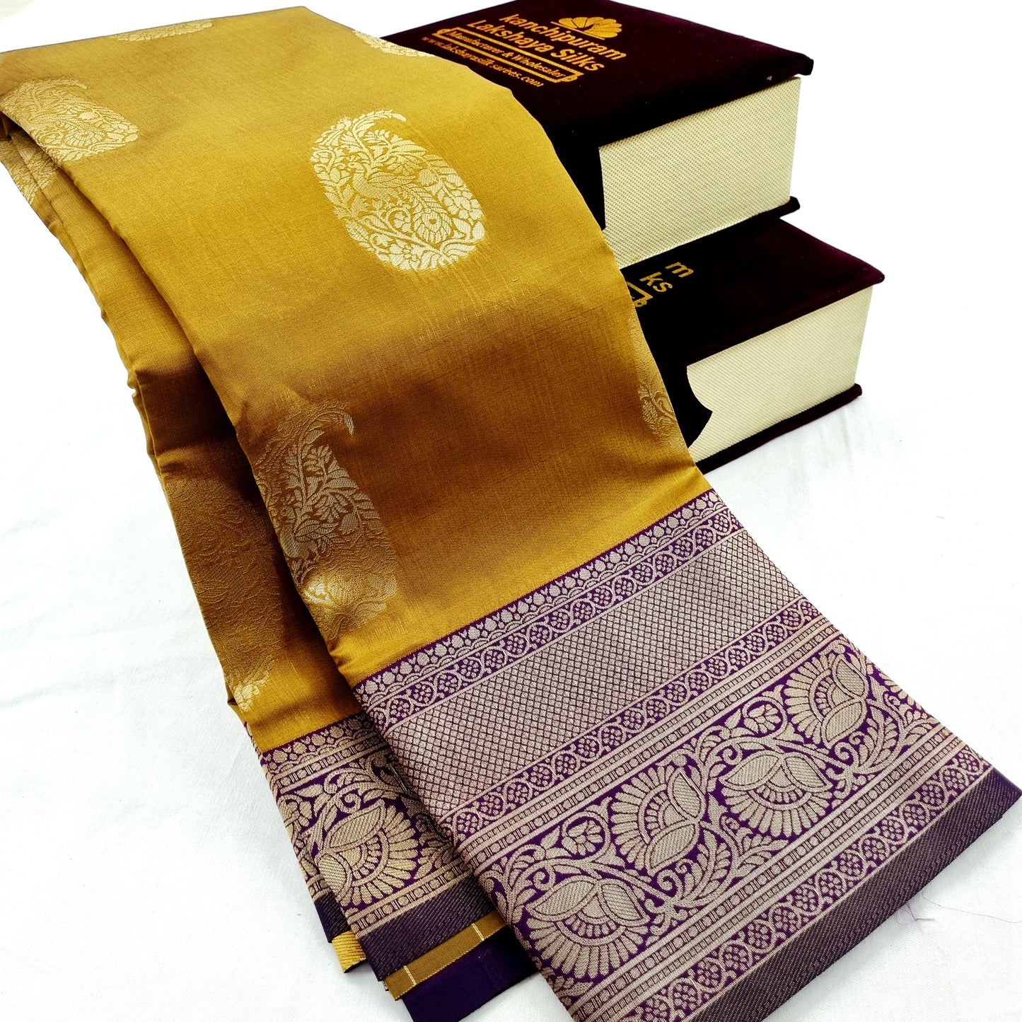 Kanchipuram Blended Fancy Butta Silk Saree 012