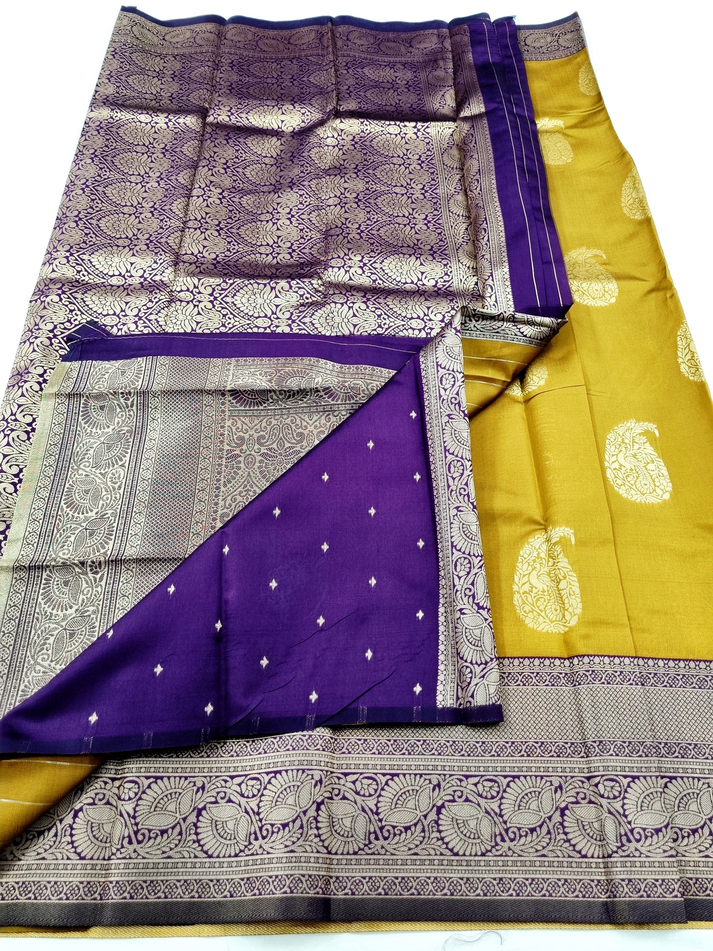 Kanchipuram Blended Fancy Butta Silk Saree 012