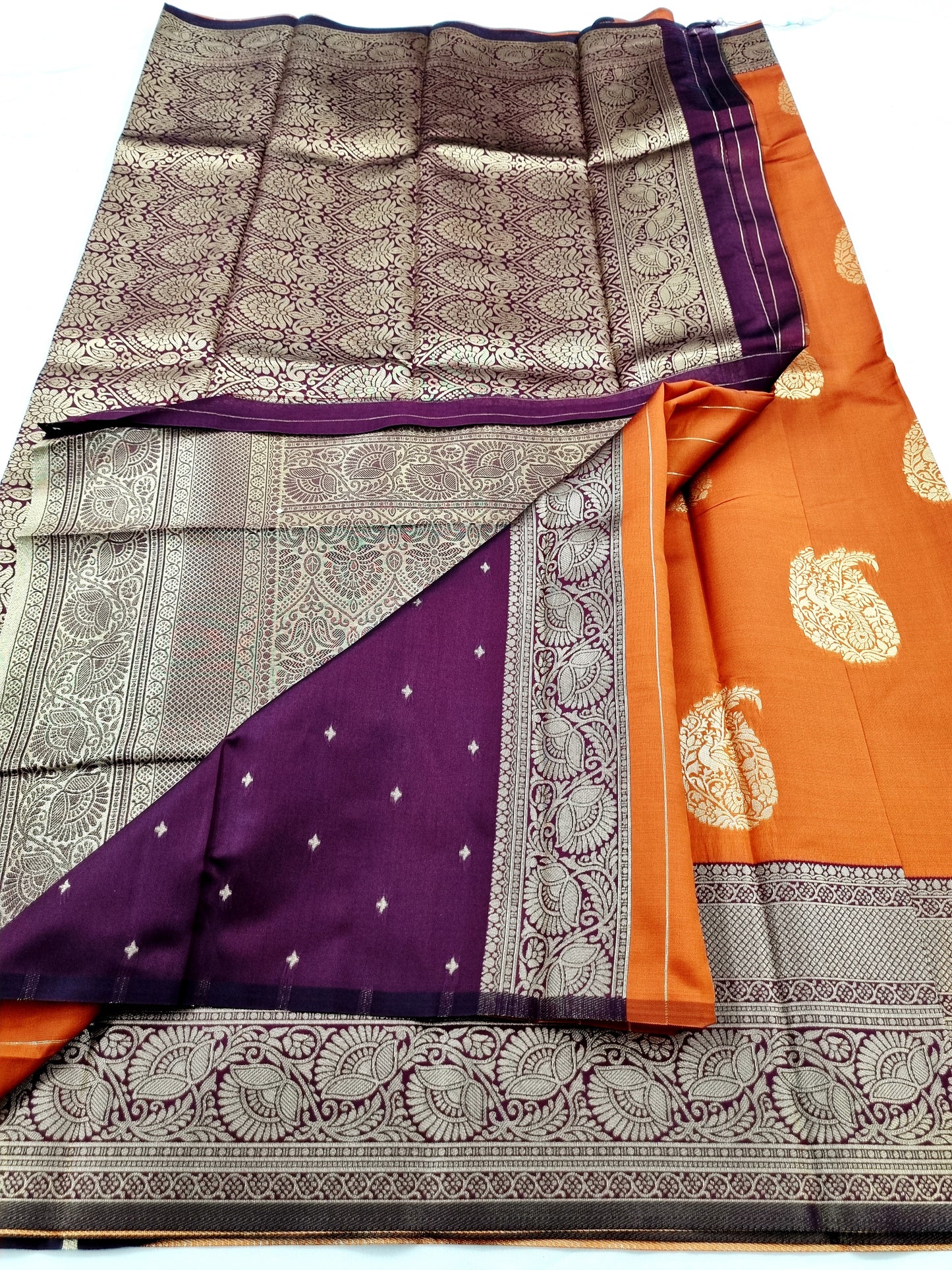 Kanchipuram Blended Fancy Butta Silk Saree 016