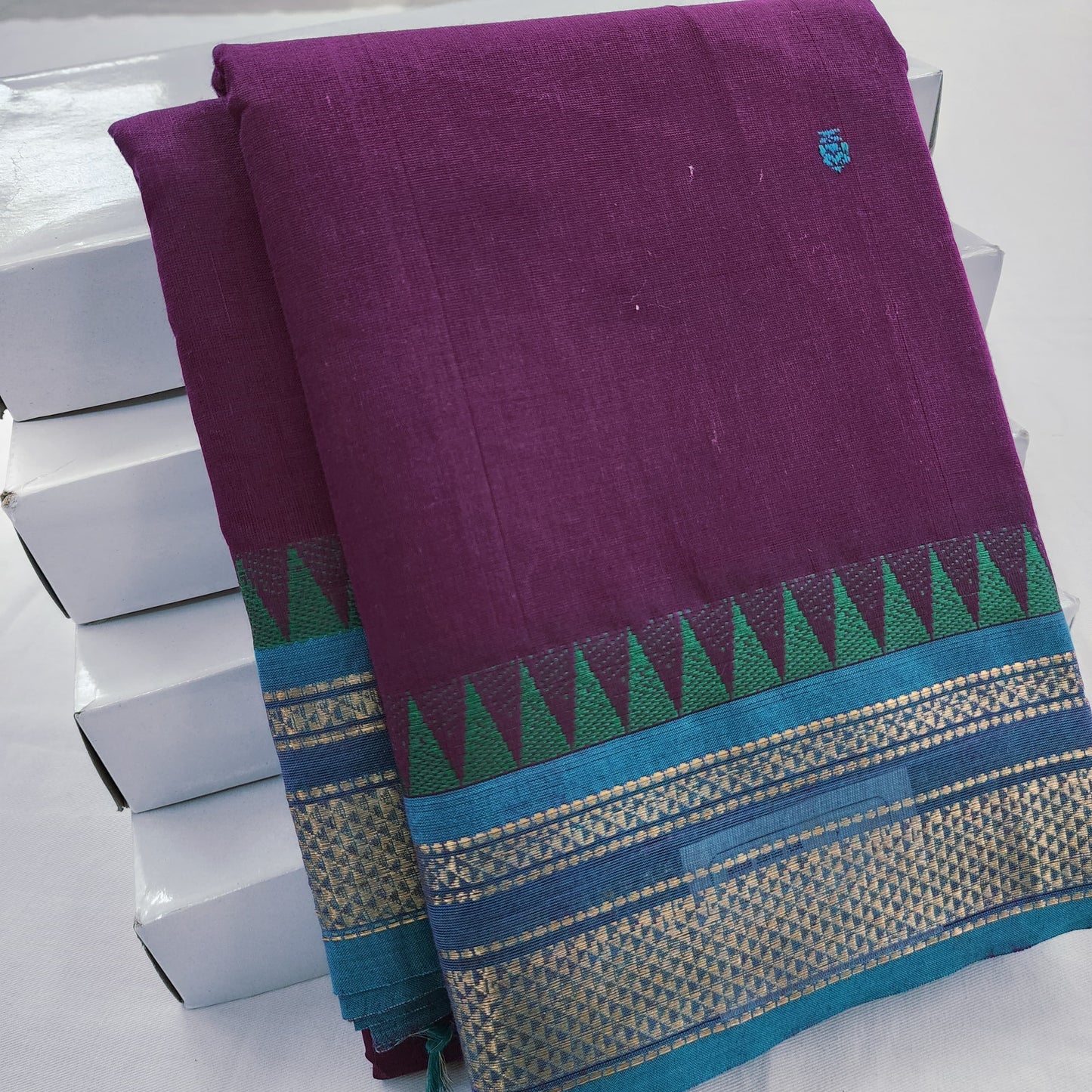 Kanchipuram Pure Korvai Cotton Saree 024