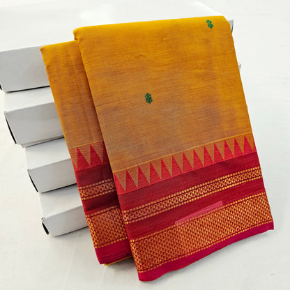 Kanchipuram Pure Korvai Cotton Saree 015 – Kanchipuram Lakshaya Silks