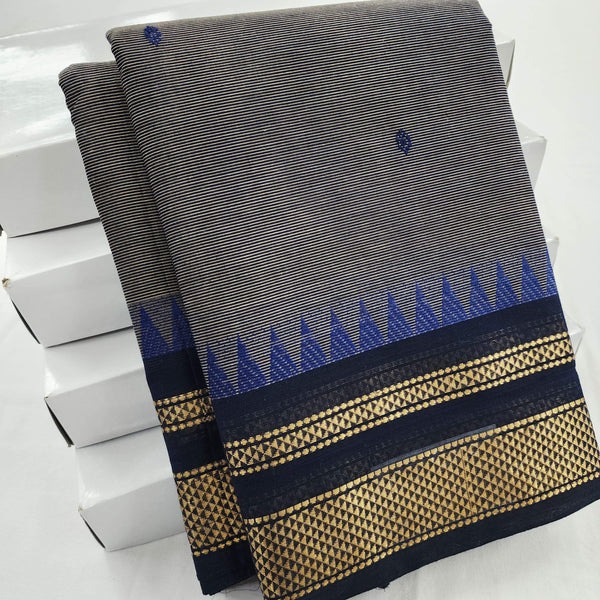 Kanchipuram Pure Korvai Cotton Saree 008