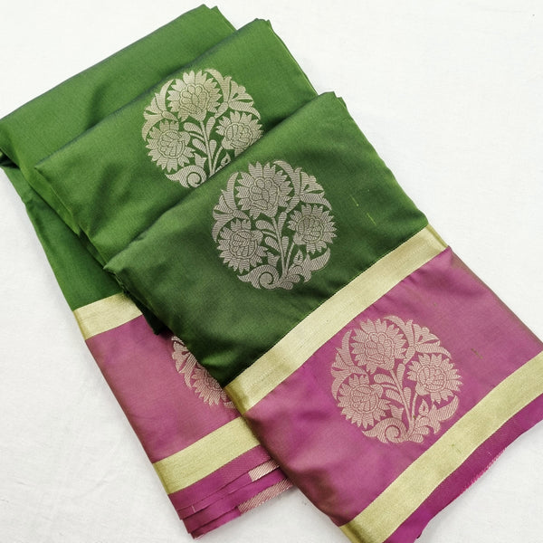 Kanchipuram Blended Fancy Butta Silk Saree 032