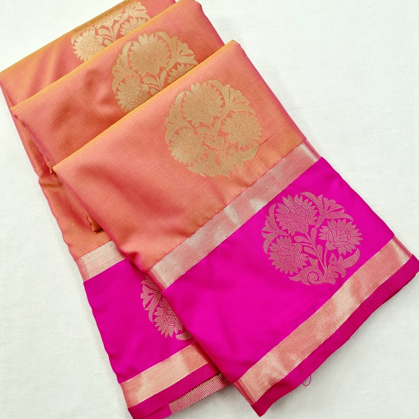 Kanchipuram Blended Fancy Butta Silk Saree 035