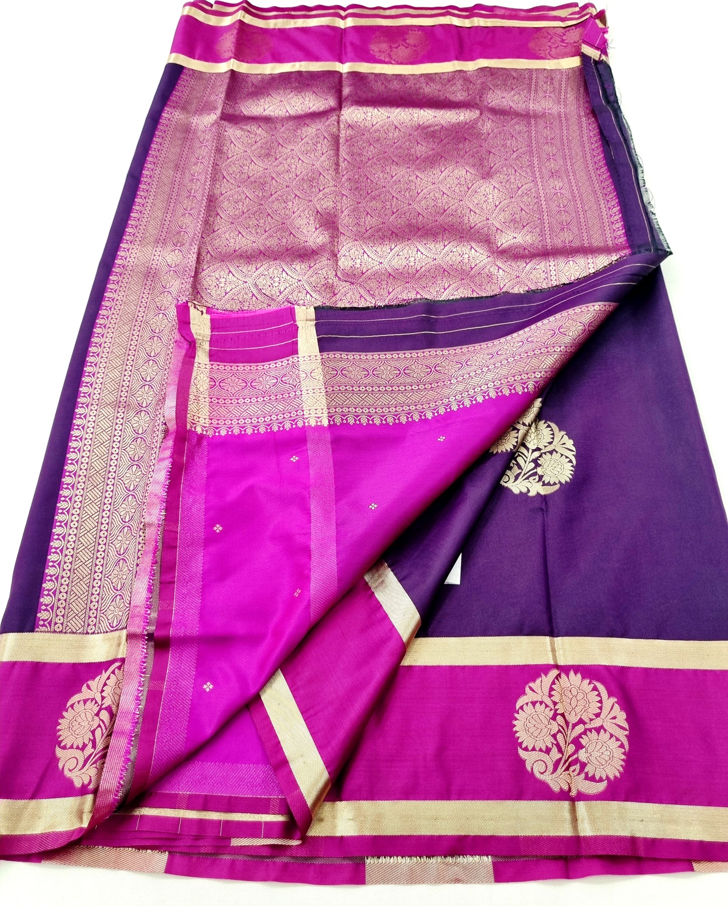 Kanchipuram Blended Fancy Butta Silk Saree 036