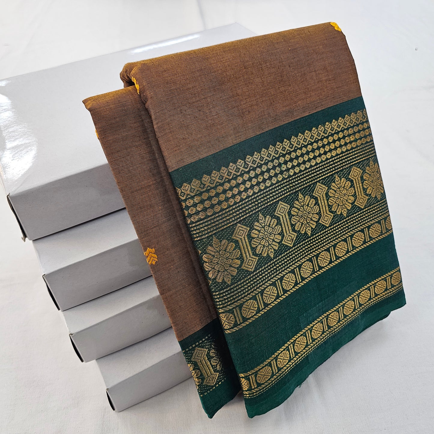Kanchipuram Pure Korvai Cotton Saree 028