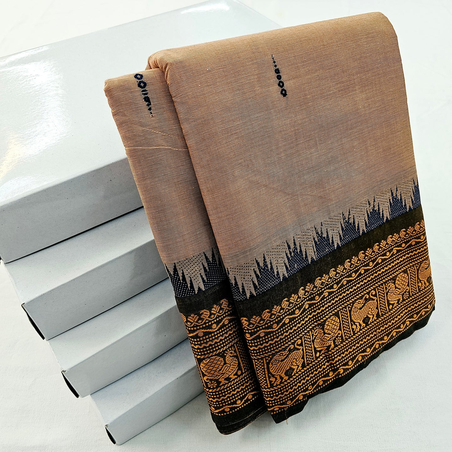 Kanchipuram Pure Korvai Cotton Saree 031