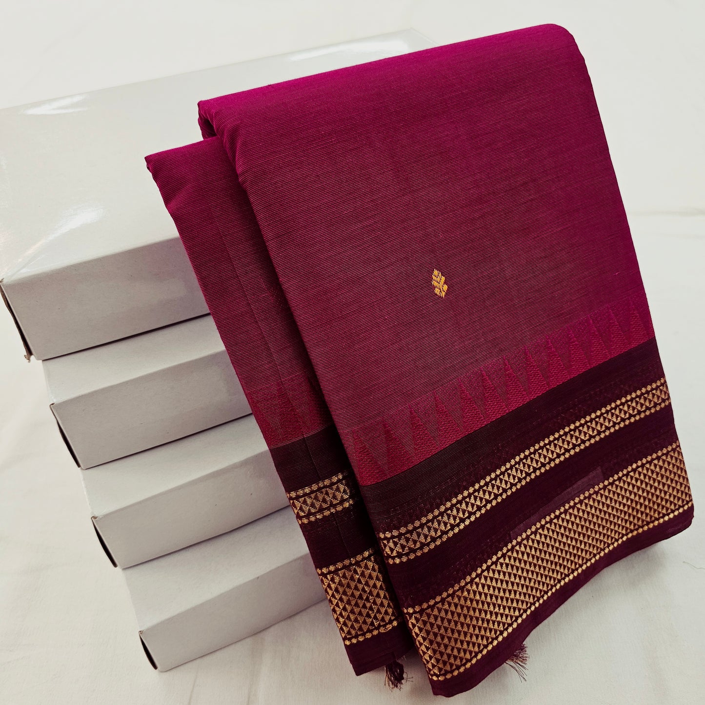 Kanchipuram Pure Korvai Cotton Saree 035