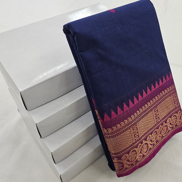 Kanchipuram Pure Korvai Cotton Saree 042