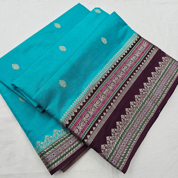 Kanchipuram Blended Fancy Soft Silk Saree 408