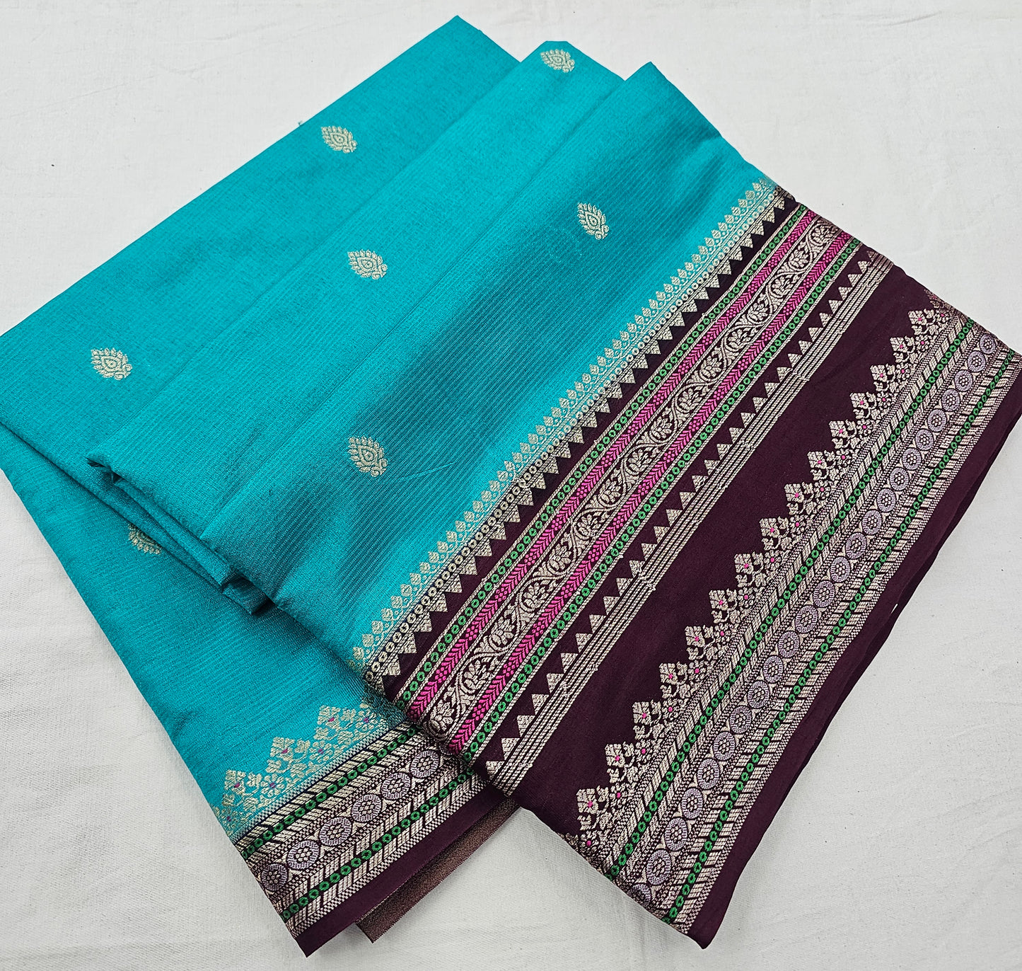 Kanchipuram Blended Fancy Soft Silk Saree 408