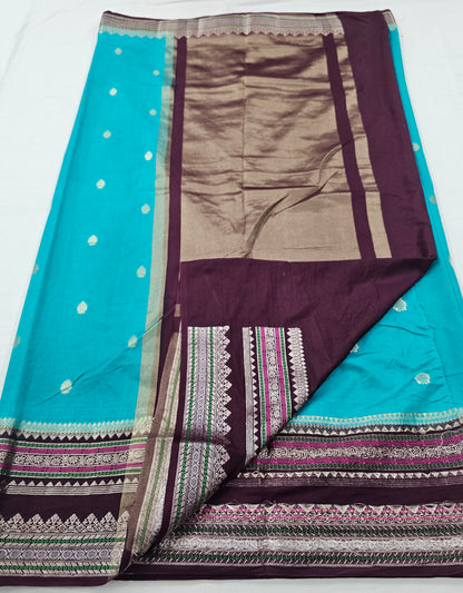 Kanchipuram Blended Fancy Soft Silk Saree 408