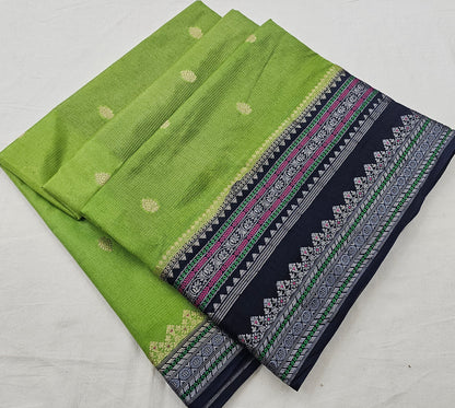 Kanchipuram Blended Fancy Soft Silk Saree 409 – Kanchipuram Lakshaya Silks