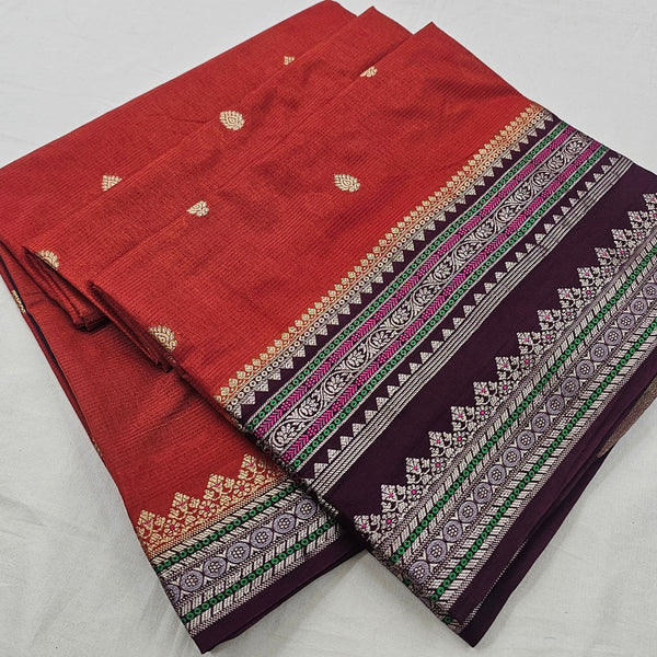 Kanchipuram Blended Fancy Soft Silk Saree 410