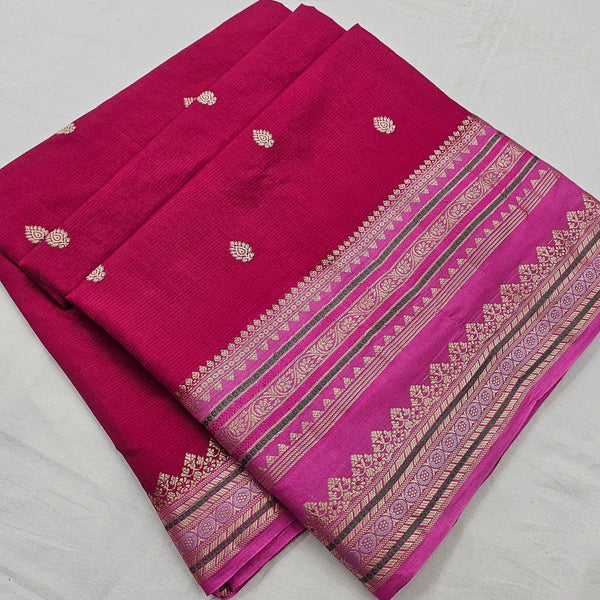 Kanchipuram Blended Fancy Soft Silk Saree 411
