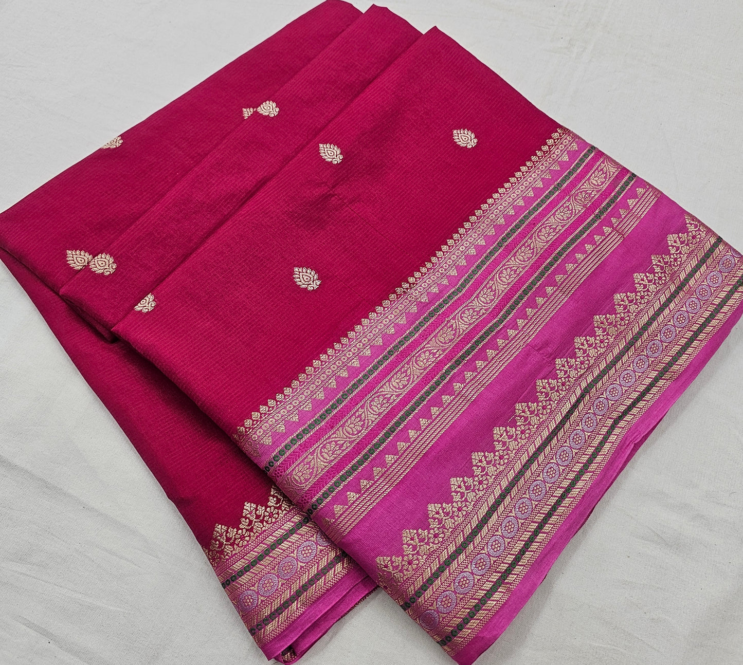 Kanchipuram Blended Fancy Soft Silk Saree 411