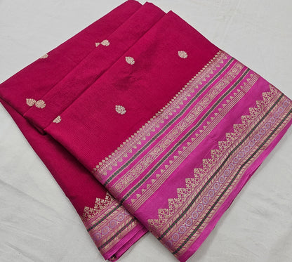 Kanchipuram Blended Fancy Soft Silk Saree 411 – Kanchipuram Lakshaya Silks