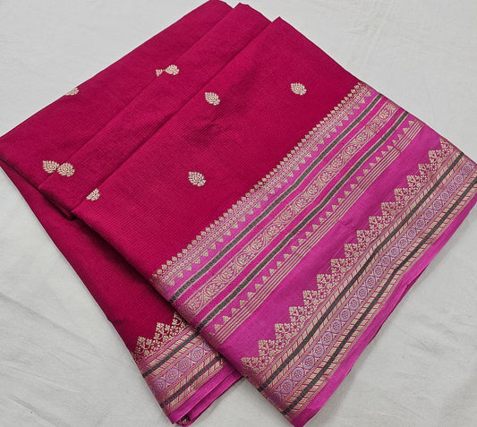 Kanchipuram Blended Fancy Soft Silk Saree 411 – Kanchipuram Lakshaya Silks