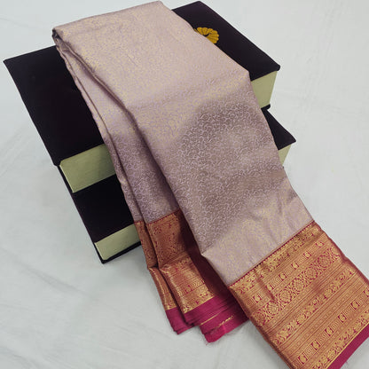 Kanchipuram Blended Vintage Bridal Silk Saree 004 – Kanchipuram Lakshaya Silks