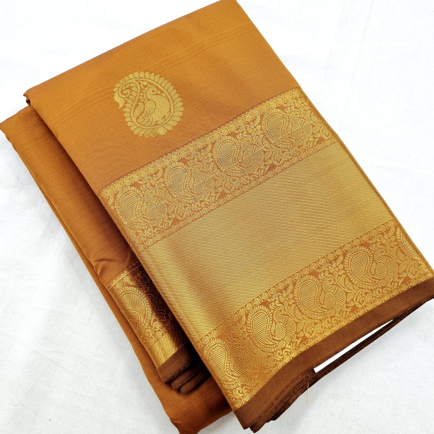 Kanchipuram Blended Self Butta Silk Saree 003