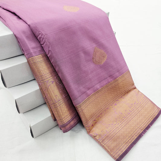 Kanchipuram Blended Self Butta Silk Saree 012 – Kanchipuram Lakshaya Silks