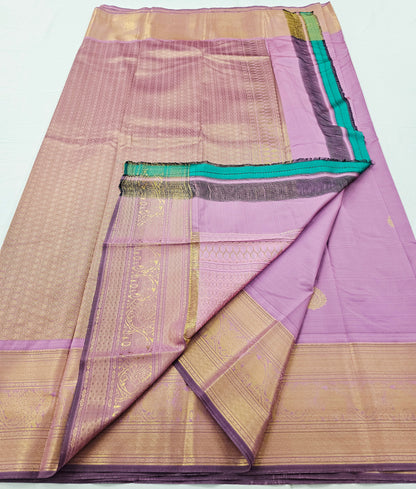 Kanchipuram Blended Self Butta Silk Saree 012 – Kanchipuram Lakshaya Silks