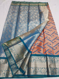 Kanchipuram Blended Bridal Tissue Silk Sarees 039