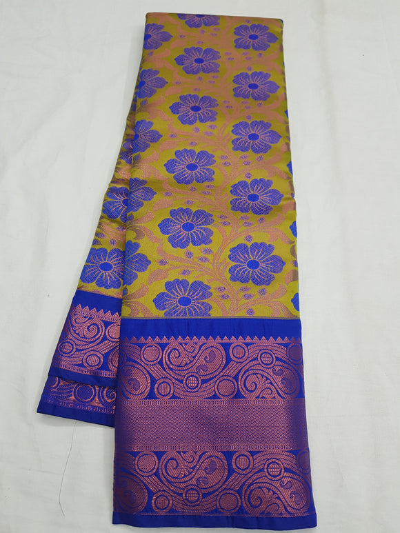 Kanchipuram Blended Bridal Tissue Silk Sarees 045