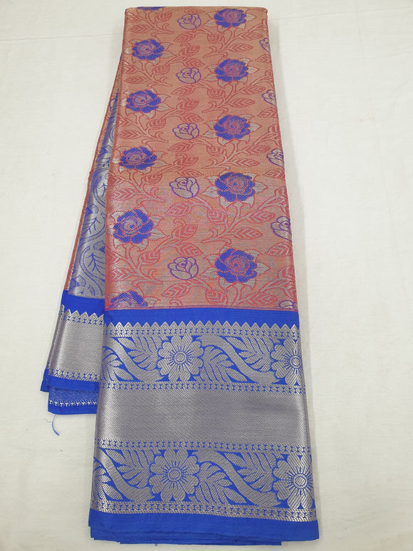 Kanchipuram Blended Bridal Tissue Silk Sarees 088