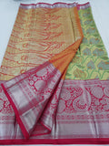 Kanchipuram Blended Tissue Bridal Silk Sarees 015