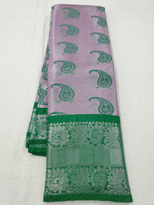 Kanchipuram Blended Bridal Tissue Silk Sarees 159