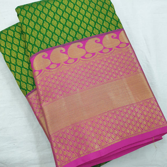 Kanchipuram Pure Handloom Bridal Silk Saree 091