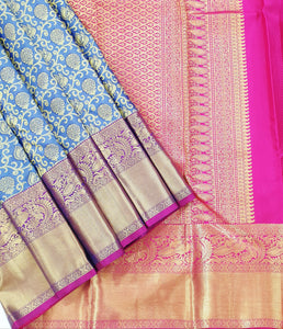 Kanchipuram Pure Handloom Bridal Silk Saree 117