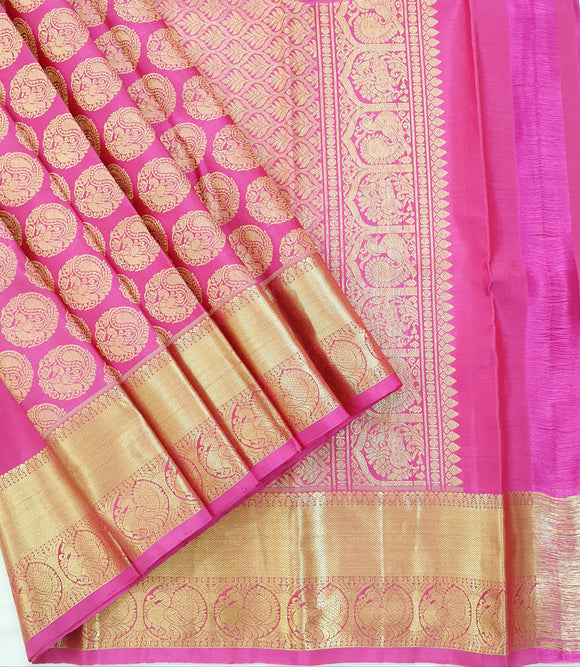 Kanchipuram Pure Handloom Bridal Silk Saree 135