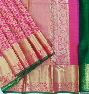 Kanchipuram Pure Handloom Bridal Silk Saree 157