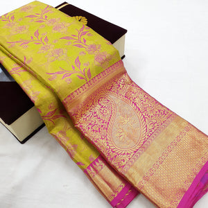 Kanchipuram Pure Tissue Silk Saree 011