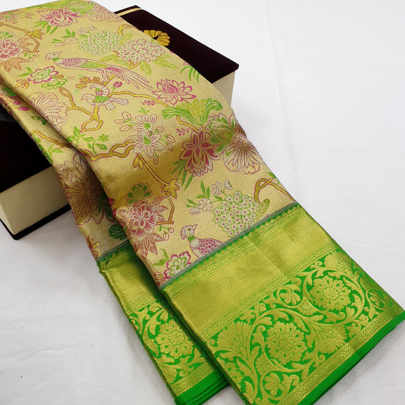 Kanchipuram Pure Tissue Silk Saree 038