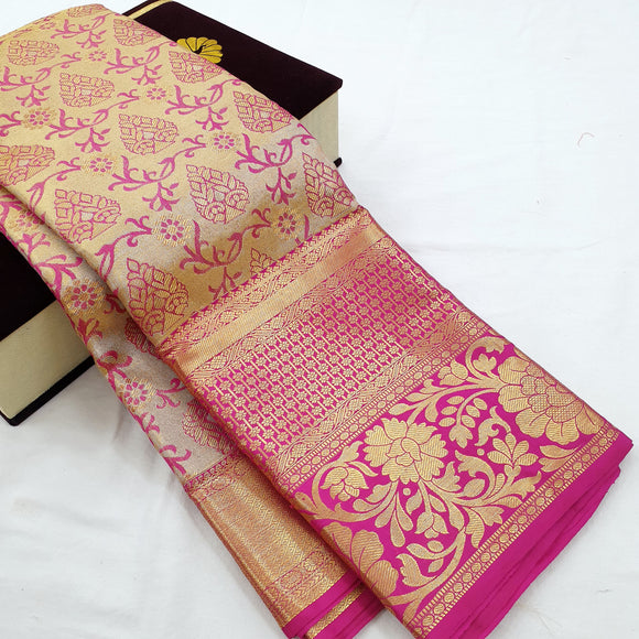 Kanchipuram Pure Tissue Silk Saree 044