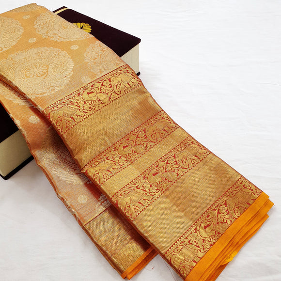 Kanchipuram Pure Tissue Silk Saree 054