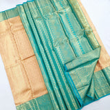 Kanchipuram Pure Handloom High Tissue Silk Saree 196