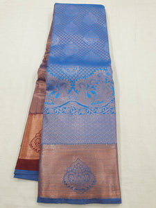 Kanchipuram Blended Bridal Silk Sarees 449