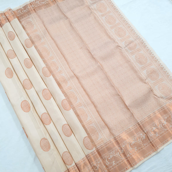 Kanchipuram Pure Handloom Fancy Silk Saree 058